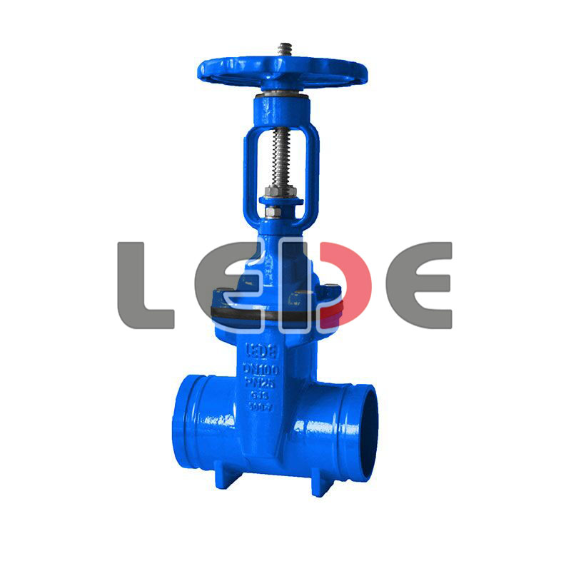 溝槽明杆閘閥(fá)