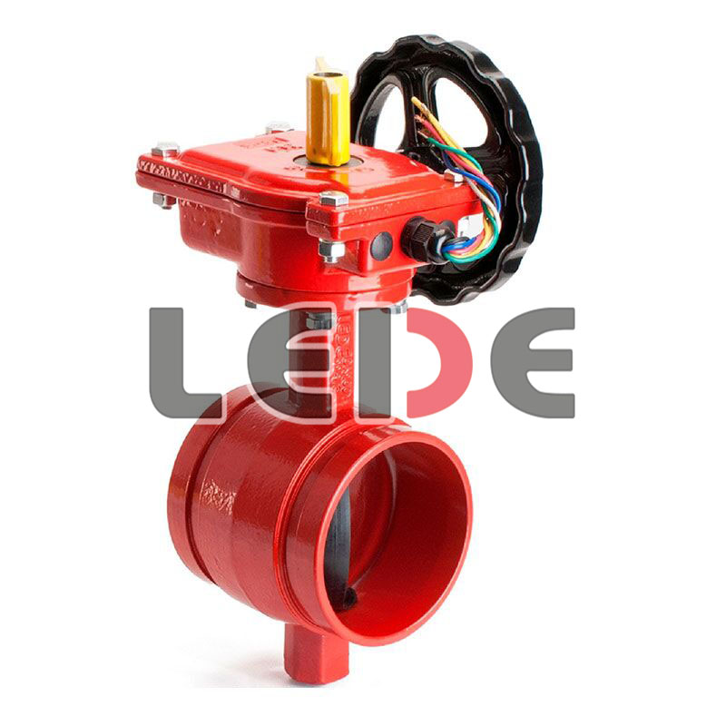 自密(mì)封蝸輪(lun)箱溝槽(cao)中線蝶(die)閥